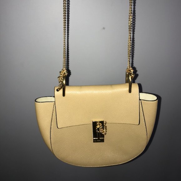 Authentic Chloé Drew Shoulder Bag in Grey Leather - Picture 3 of 8